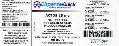 NDC 68258-5230-03 ------Takeda.jpg NDC 68258-5230-03 - NDC 68258 5230 03 Takeda